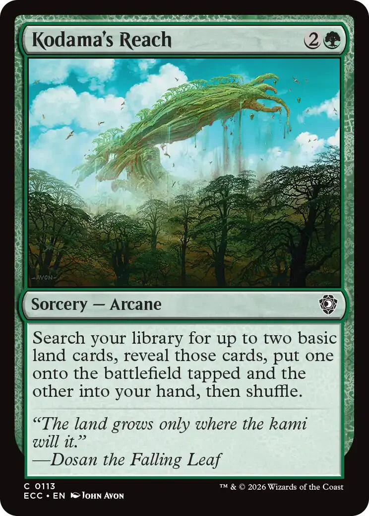 Kodama's Reach [ECC - 113]
