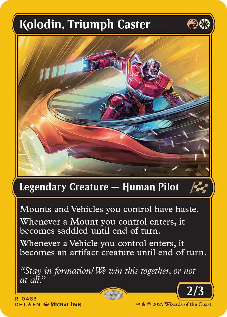 Kolodin, Triumph Caster (First-Place Foil) [DFT - 483]