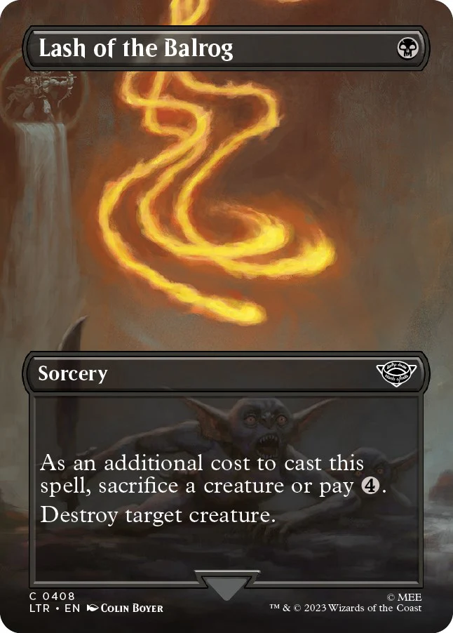 Lash of the Balrog (Borderless) [LTR - 408]
