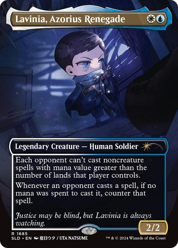 Lavinia, Azorius Renegade (Rainbow Foil) [SLD - 1685]