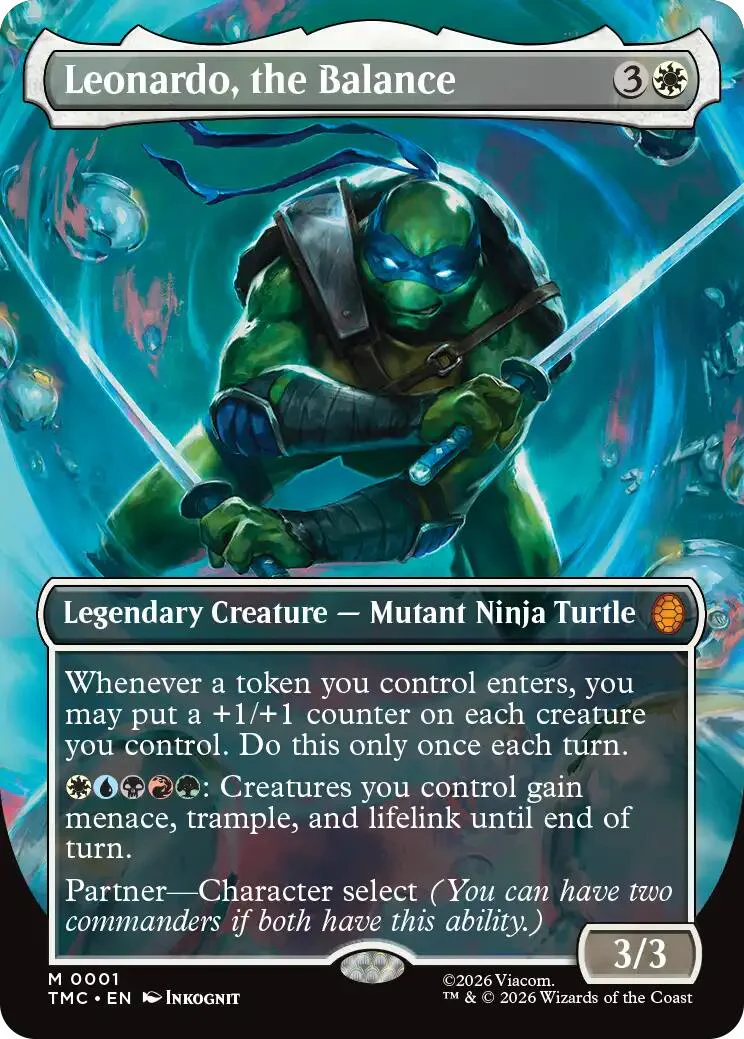 Leonardo, the Balance (0001) (Borderless) [TMC - 1]
