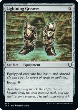 Lightning Greaves [CLB - 864]