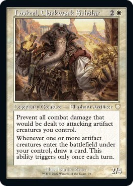 Losheel, Clockwork Scholar (Retro Frame) [BRC - 73]