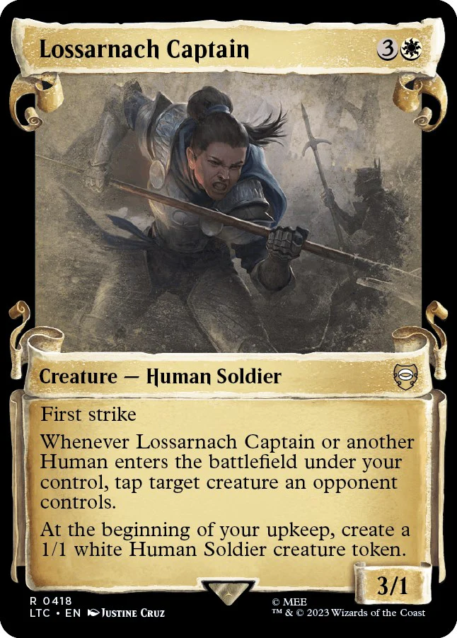 Lossarnach Captain (Showcase Scrolls) [LTC - 418]