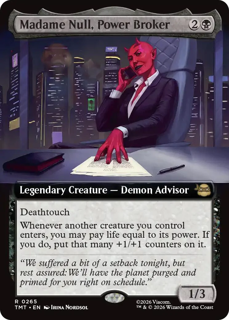 Madame Null, Power Broker (Extended Art) [TMT - 265]