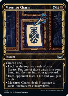 Maestros Charm (Gilded Foil) [SNC - 382]