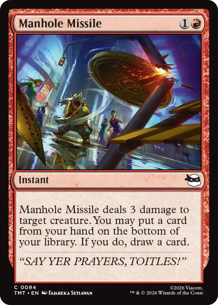 Manhole Missile [TMT - 94]