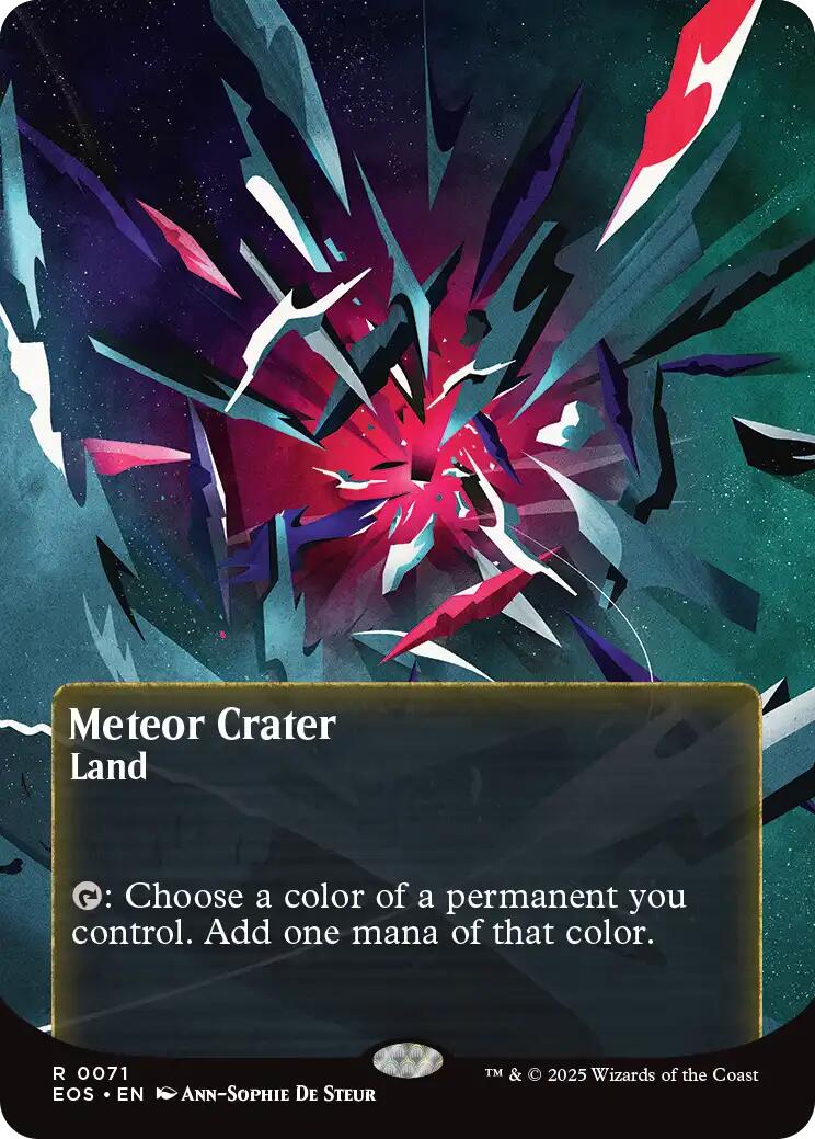 Meteor Crater (0071) (Borderless) [EOS - 71]