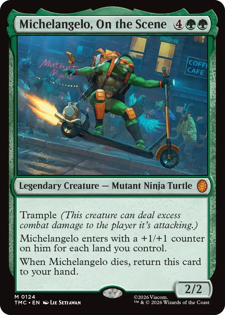 Michelangelo, On the Scene [TMC - 124]
