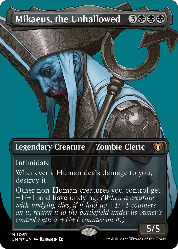 Mikaeus, the Unhallowed (Textured Foil) [CMM - 1061]