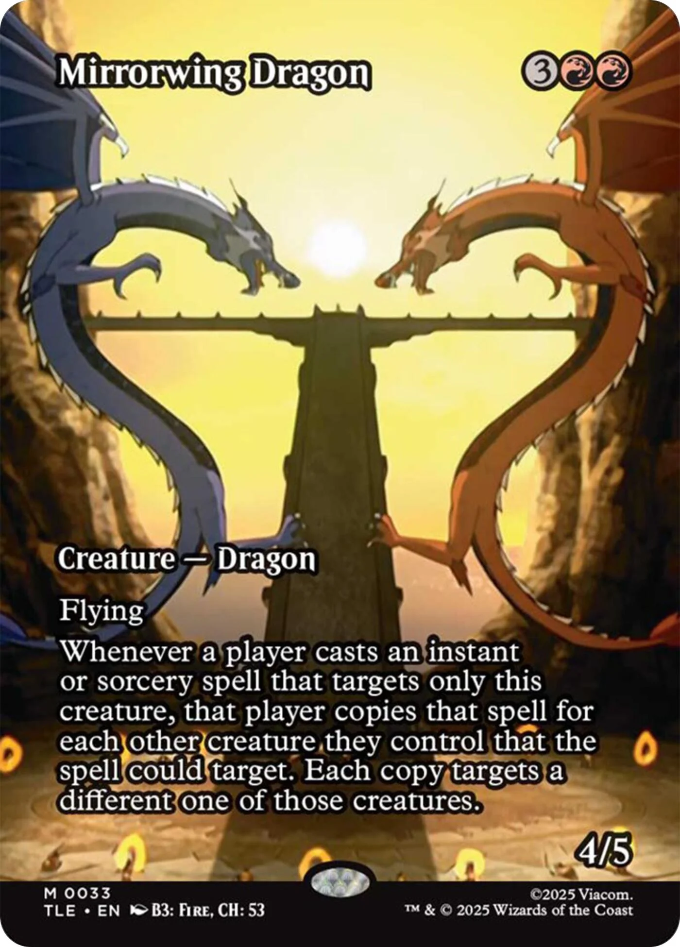 Mirrorwing Dragon (Borderless) [TLE - 33]