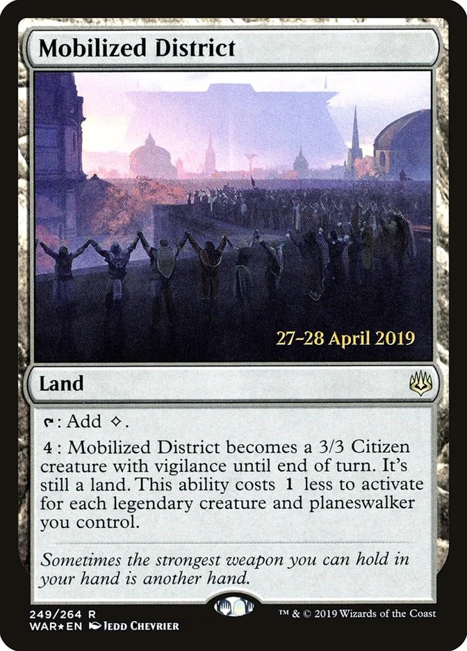 Mobilized District [PRE - 249]