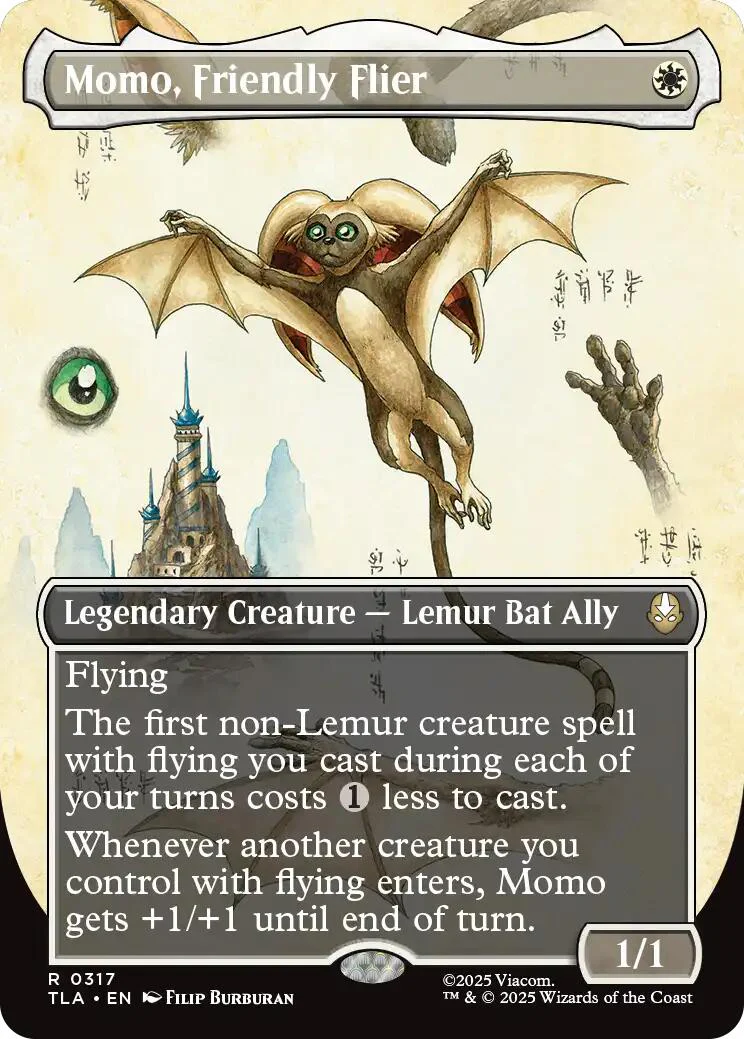 Momo, Friendly Flier (Borderless) [TLA - 317]
