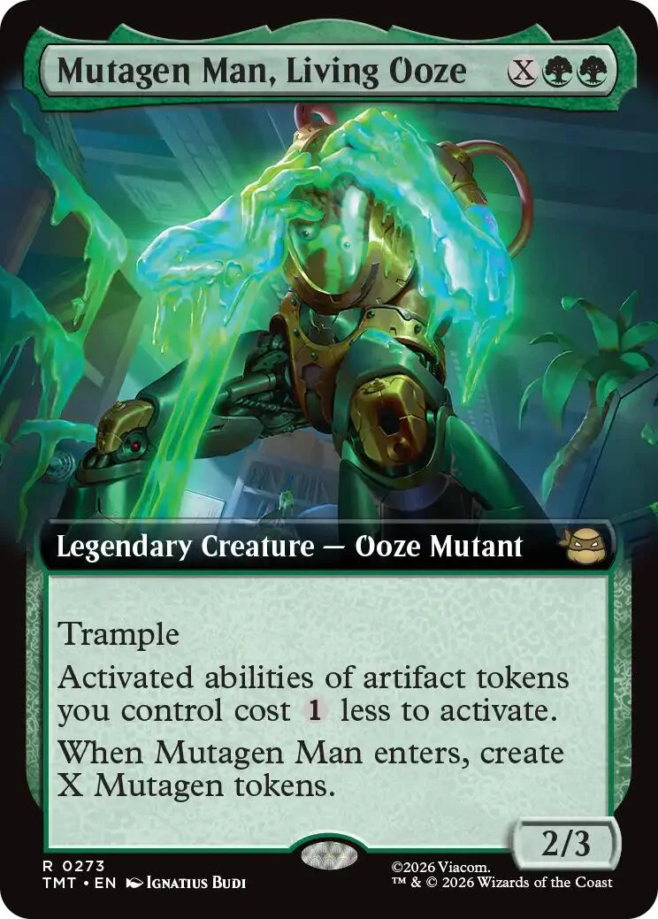 Mutagen Man, Living Ooze (Extended Art) [TMT - 273]