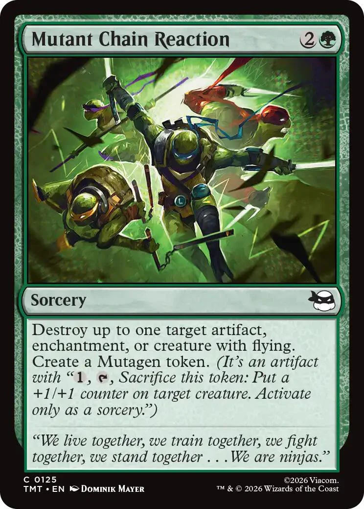 Mutant Chain Reaction [TMT - 125]