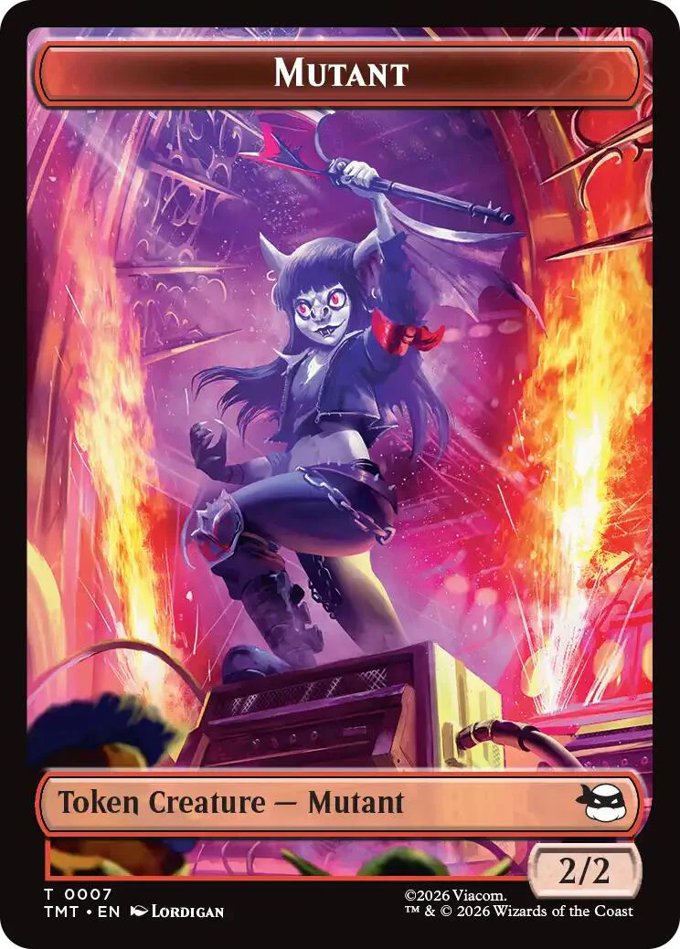 Mutant // Mutagen Double-Sided Token [TMT - 7 // 9]