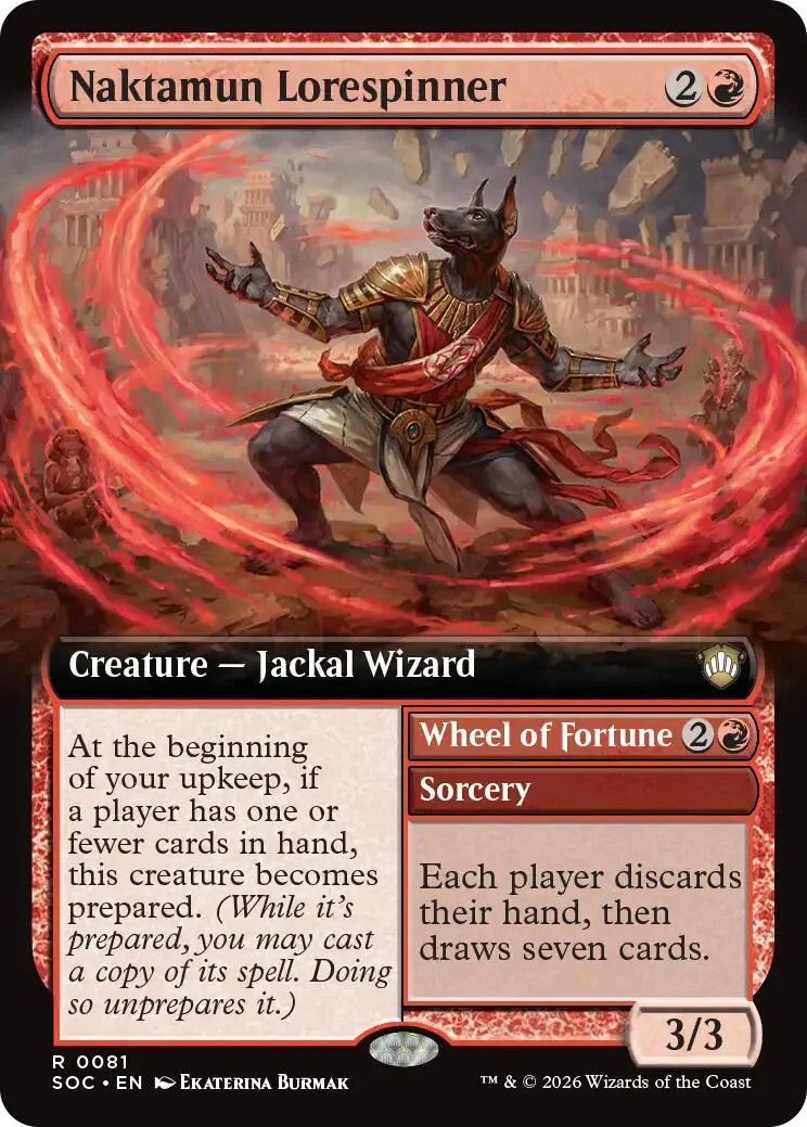 Naktamun Lorespinner (Extended Art) [SOC - 81]