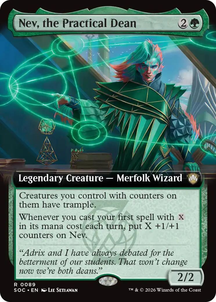 Nev, the Practical Dean (Extended Art) [SOC - 89]