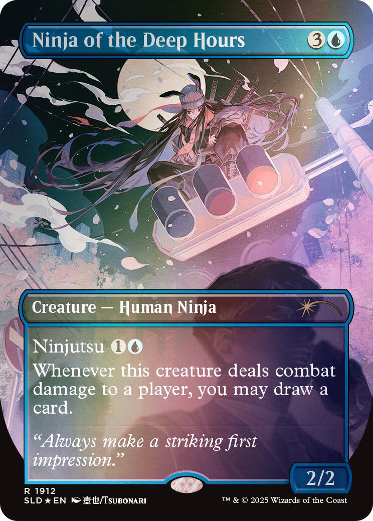 Ninja of the Deep Hours (Rainbow Foil) [SLD - 1912]