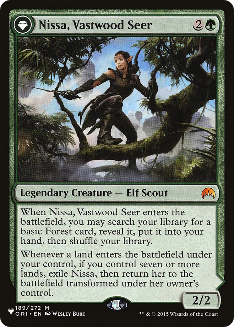 Nissa, Vastwood Seer [LIST - 189]