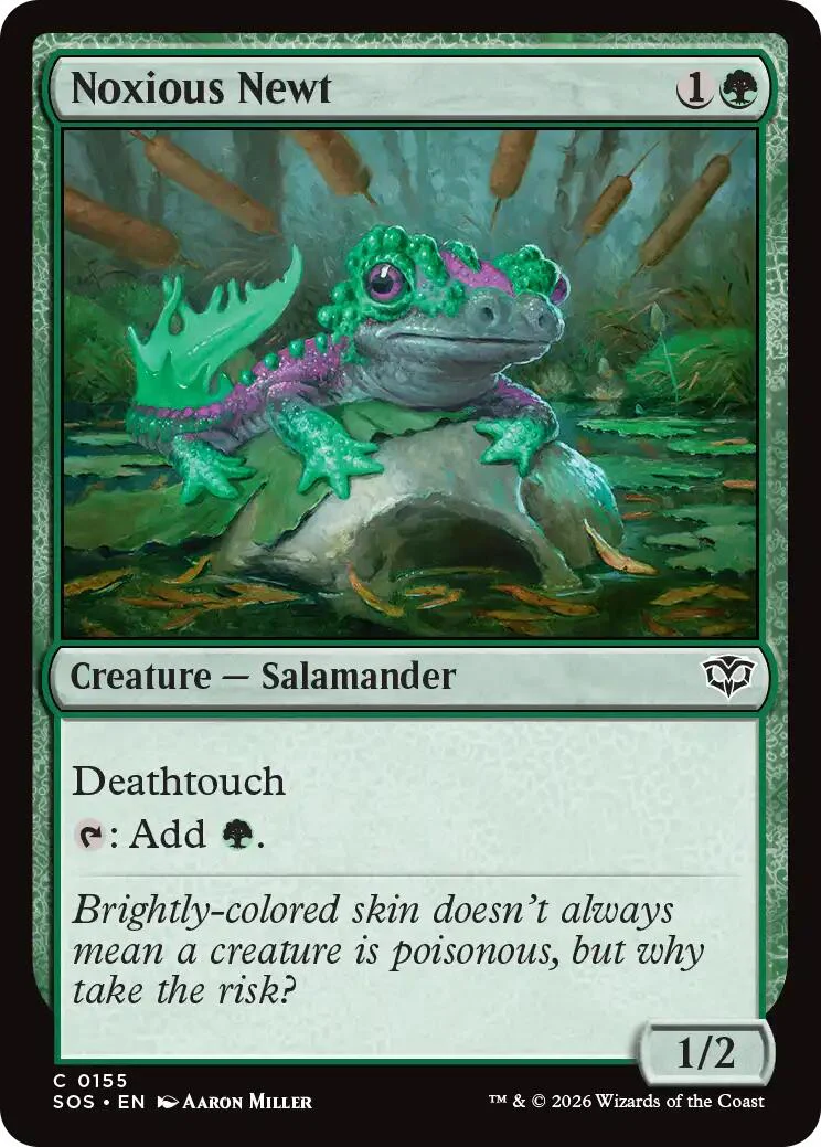 Noxious Newt [SOS - 155]