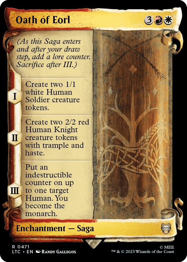 Oath of Eorl (Showcase Scrolls) [LTC - 471]
