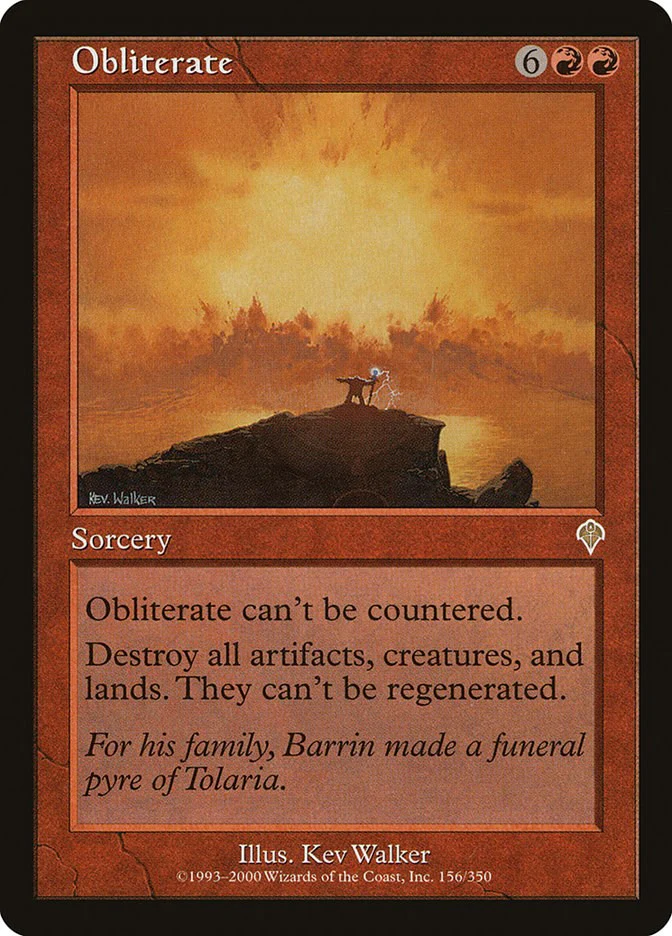 Obliterate [INV - 156]