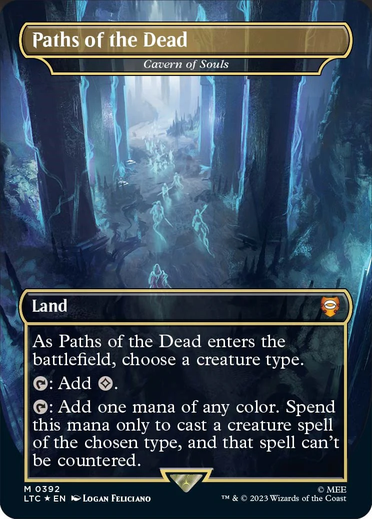 Paths of the Dead - Cavern of Souls (Surge Foil) [LTC - 392]