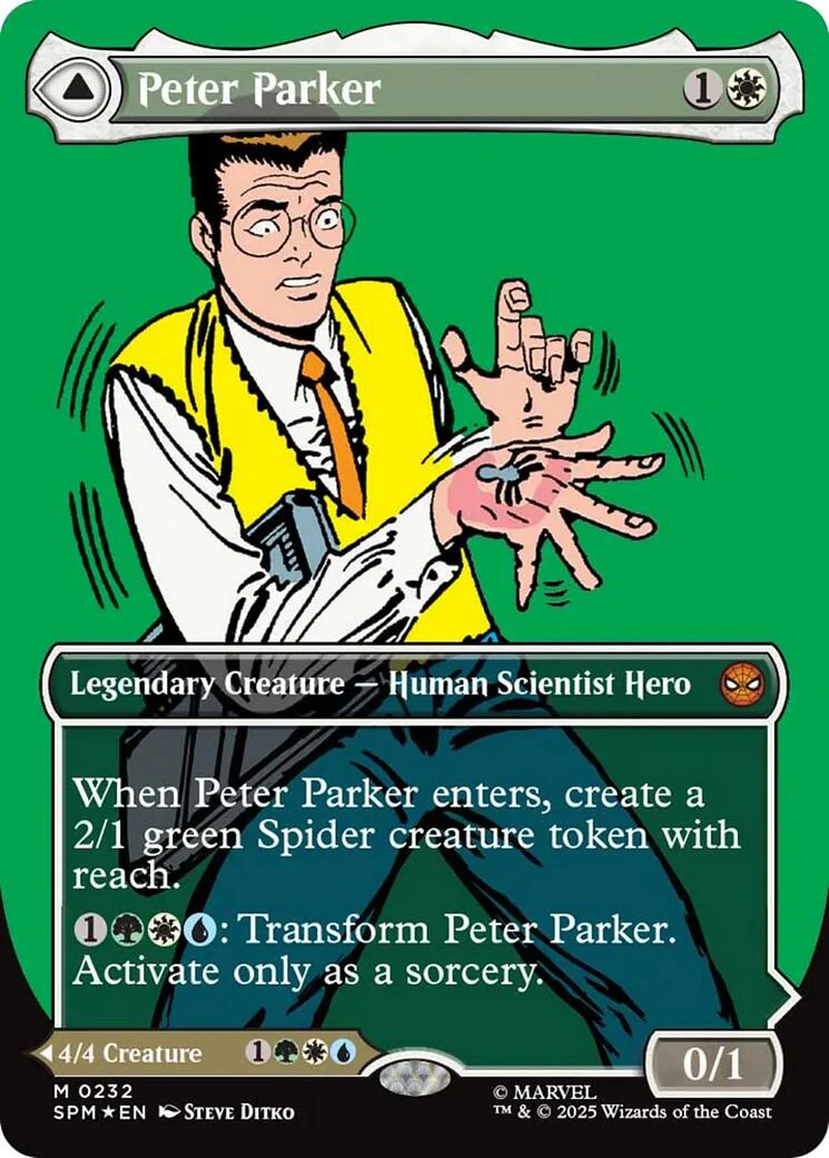 Peter Parker (0232) (Borderless) [SPM - 232]