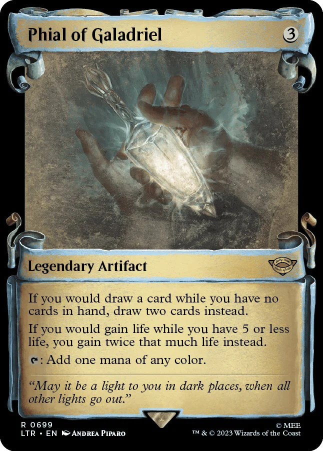 Phial of Galadriel (Showcase Scrolls) [LTR - 699]
