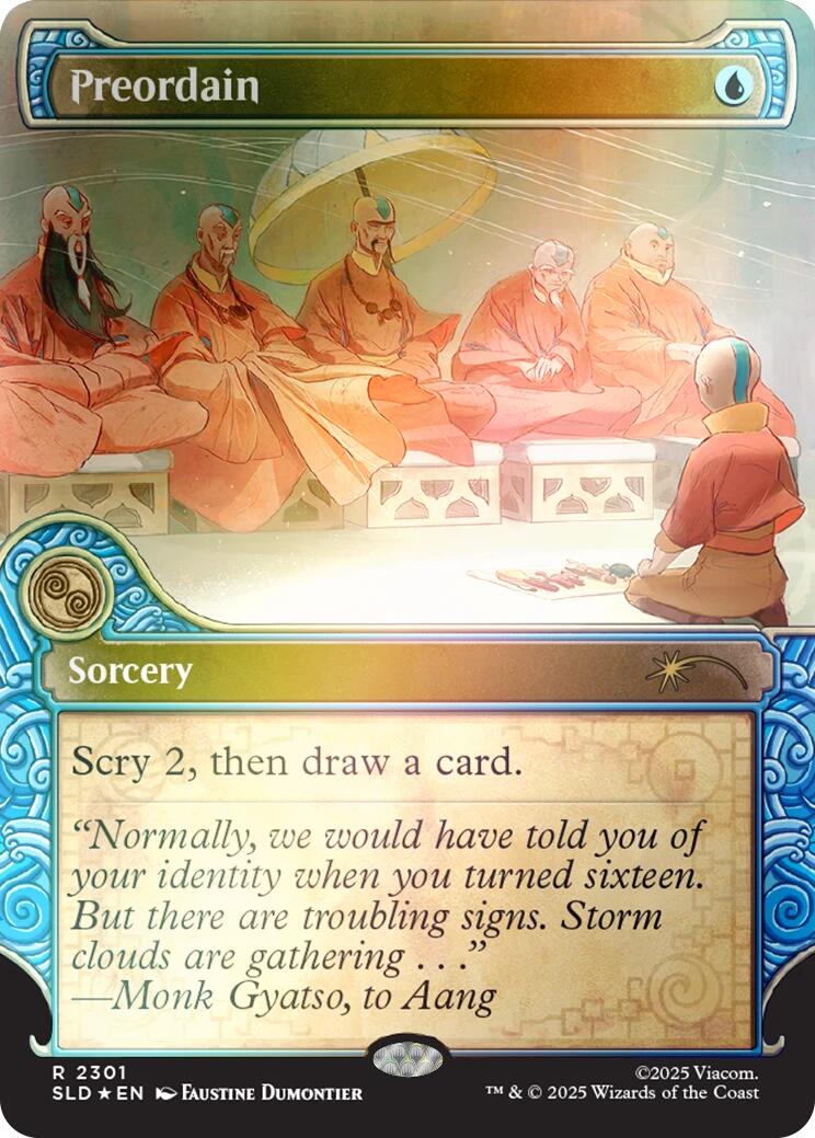 Preordain (2301) (Rainbow Foil) [SLD - 2301]