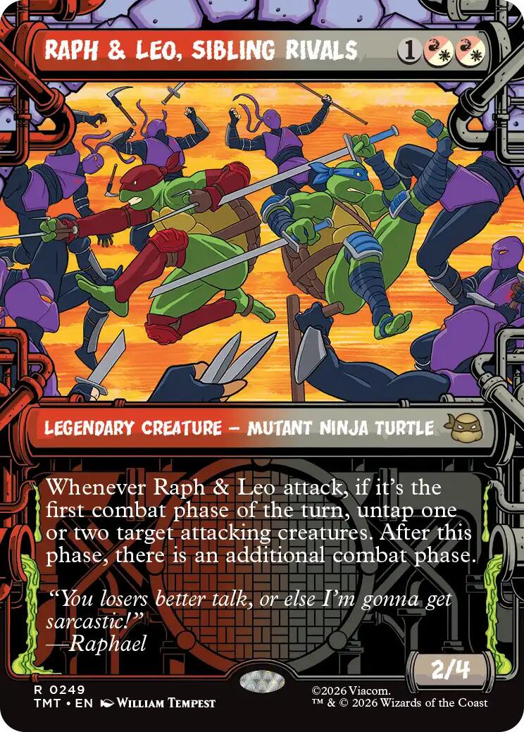 Raph & Leo, Sibling Rivals (Showcase) [TMT - 249]
