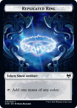 Replicated Ring // Thopter Double-Sided Token [KHC - 18 // 8]