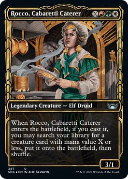 Rocco, Cabaretti Caterer (Gilded Foil) [SNC - 397]
