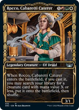 Rocco, Cabaretti Caterer (Showcase) [SNC - 332]