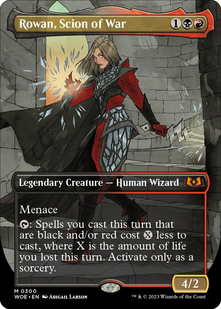 Rowan, Scion of War (Borderless) [WOE - 300]