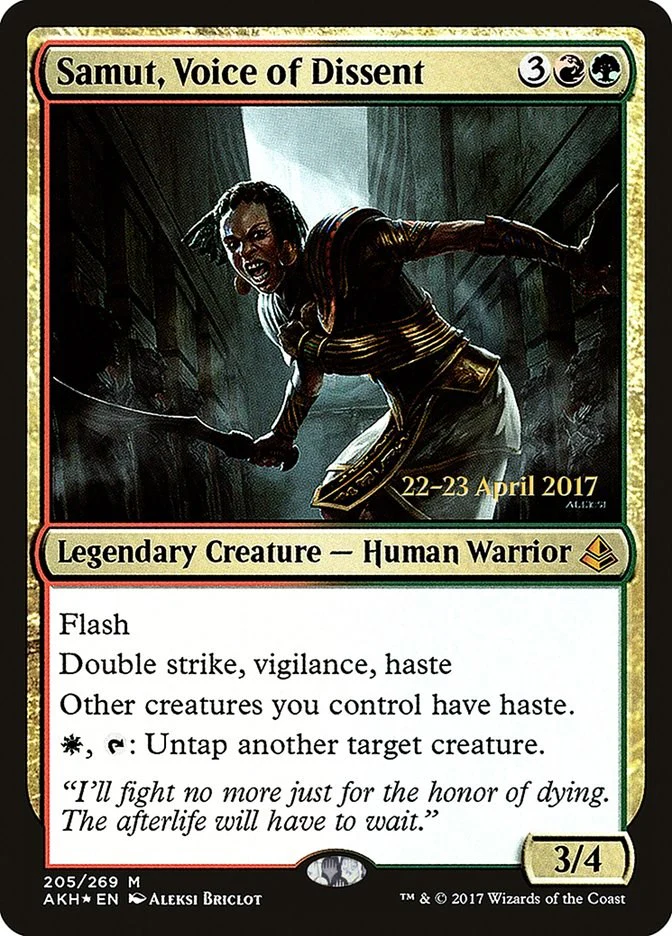Samut, Voice of Dissent [PRE - 205]