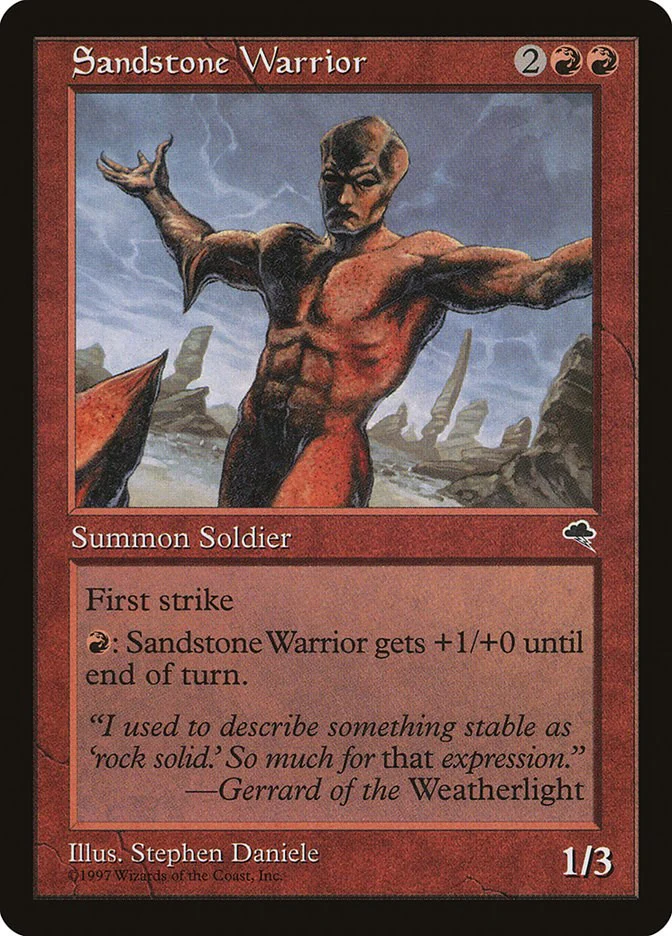 Sandstone Warrior [TMP - 199]