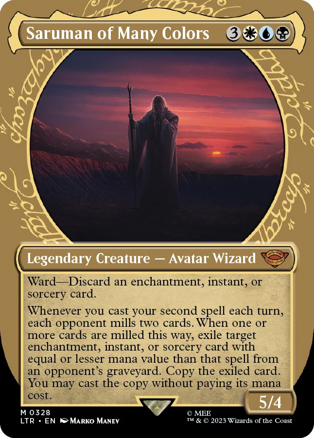 Saruman of Many Colors (Showcase) [LTR - 328]