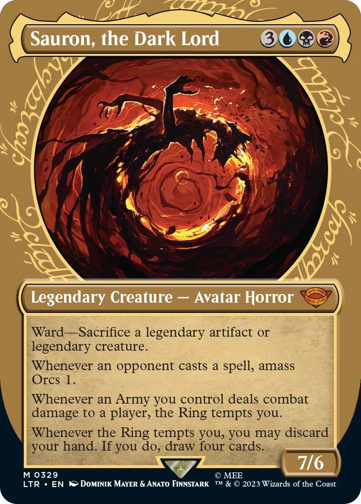 Sauron, the Dark Lord (Showcase) [LTR - 329]