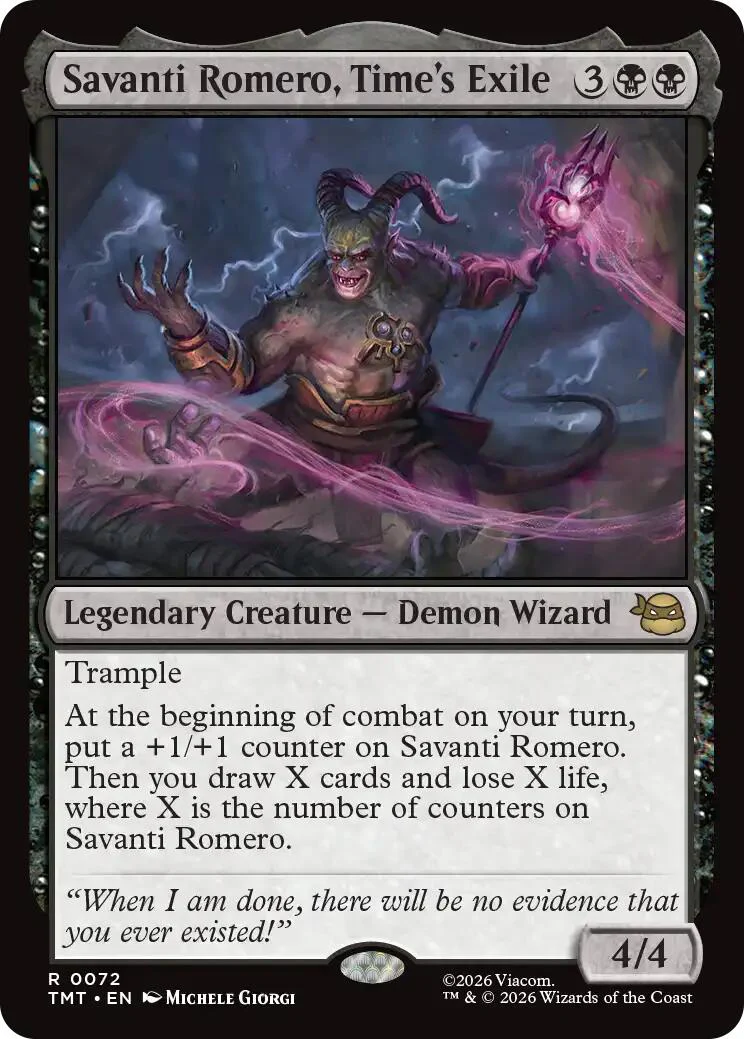 Savanti Romero, Time's Exile [TMT - 72]