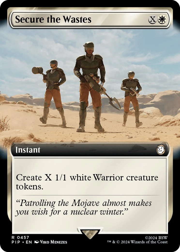 Secure the Wastes (Extended Art) [PIP - 457]