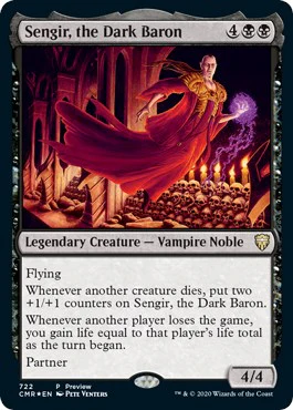Sengir, the Dark Baron (Alternate Art) [PRE - 722]