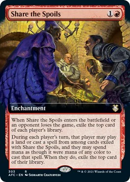 Share the Spoils (Extended Art) [AFC - 303]