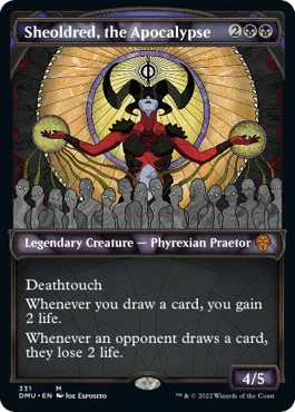 Sheoldred, the Apocalypse (Textured Foil) [DMU - 331]