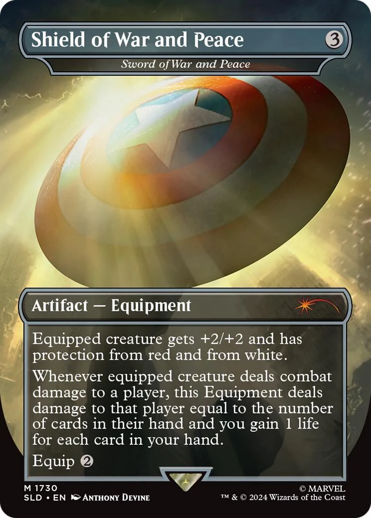 Shield of War and Peace - Sword of War and Peace [SLD - 1730]