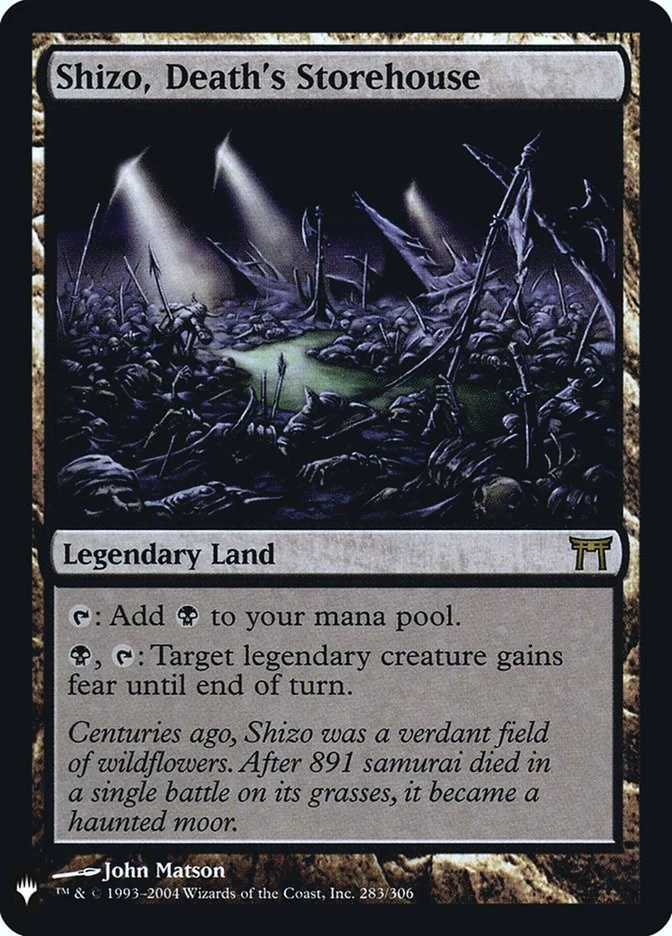 Shizo, Death's Storehouse [LIST - 283]