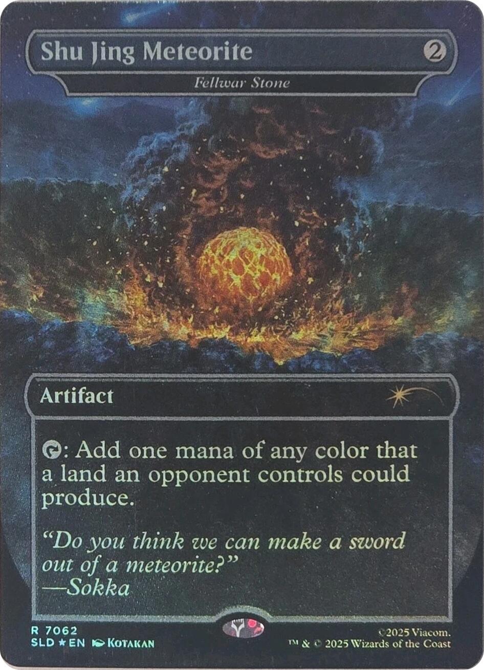 Shu Jing Meteorite - Fellwar Stone (Rainbow Foil) [SLD - 7062]