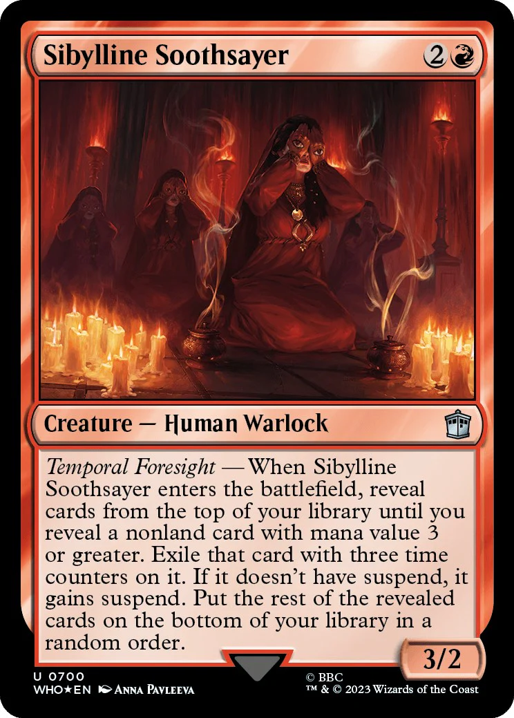 Sibylline Soothsayer (Surge Foil) [WHO - 700]