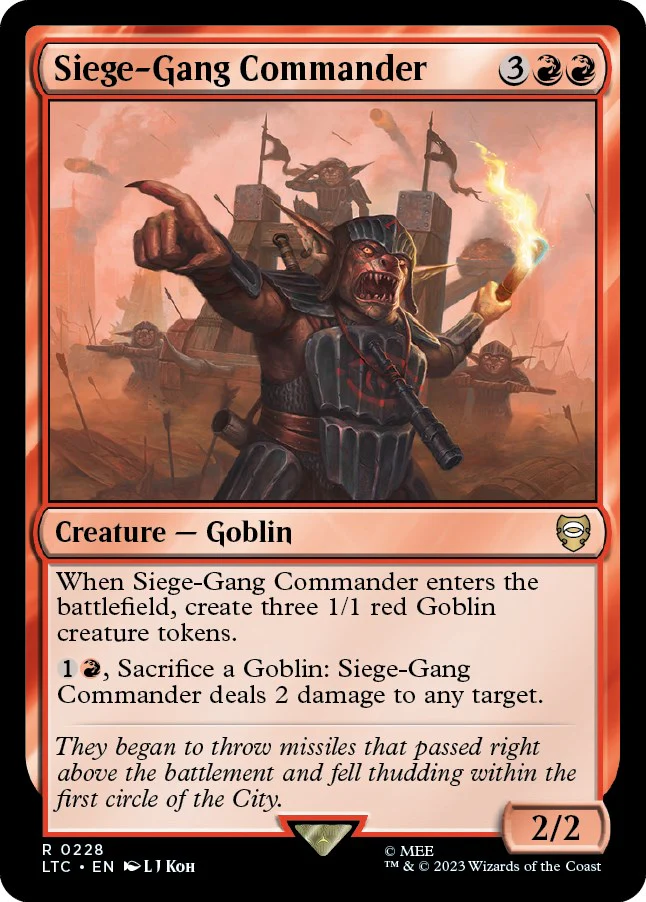 Siege-Gang Commander [LTC - 228]